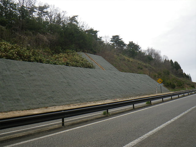 穴水道路法面補修
