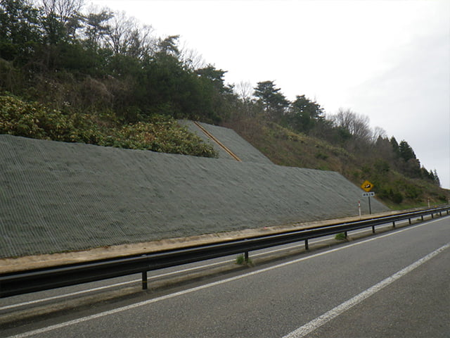 穴水道路法面補修